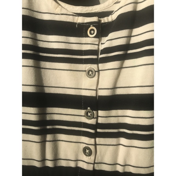 ➽ J Crew Stripey Linen Dress - Picture 4 of 5